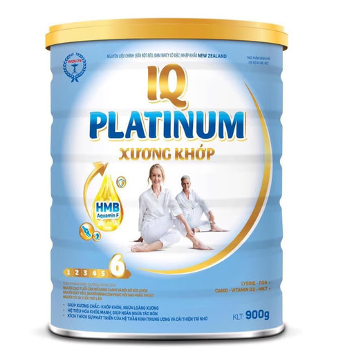 Sữa nonIQ Platinum Xương Khớp 900g
